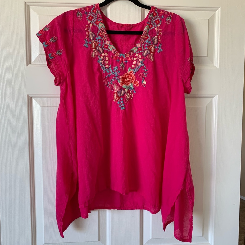 Johnny Was short sleeve tunic